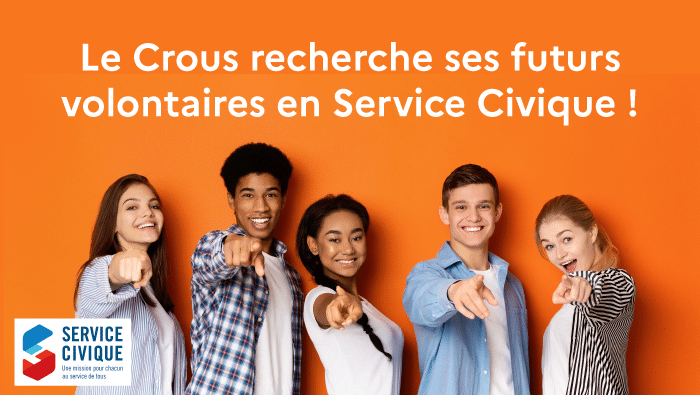 Devenez volontaire en Service Civique au Crous 1 Actu recrutement vsc 2023 1