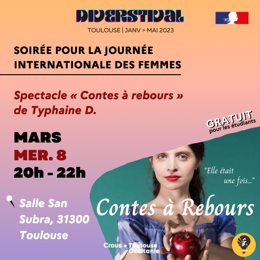 Spectacle Contes a rebours de Typhaine D