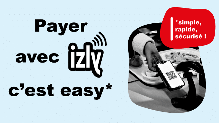 Payer avec Izly, c'est easy ! 1 Actu Izly 2023 24