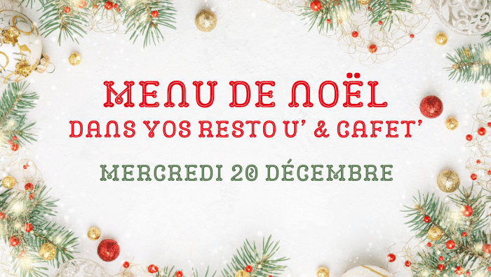 Actu menu Noel