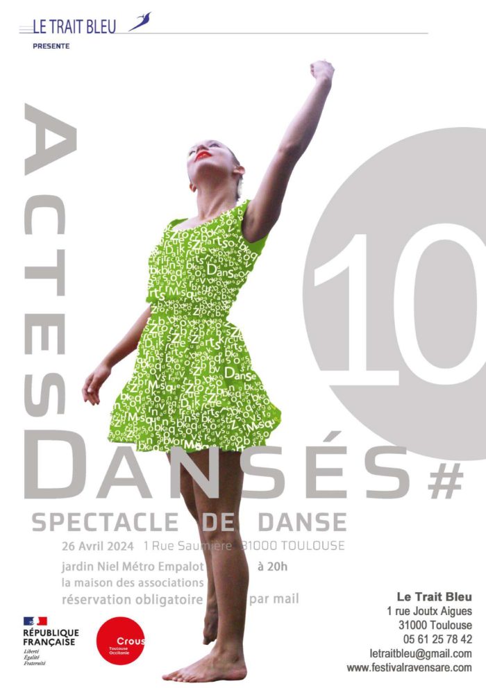 Actes Dansés II 1 Actes danses vert jaune crous Toulouse seulement page 0001