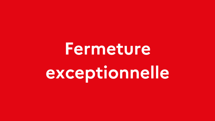 Fermeture exceptionnelle - Crous & go' La Cantine 1 Actu ferm