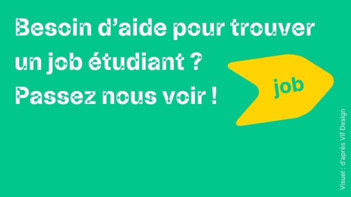 Des permanences sans rendez-vous pour vous accompagner dans votre recherche de job étudiant ! 1 Event site perm job 1920x1080px