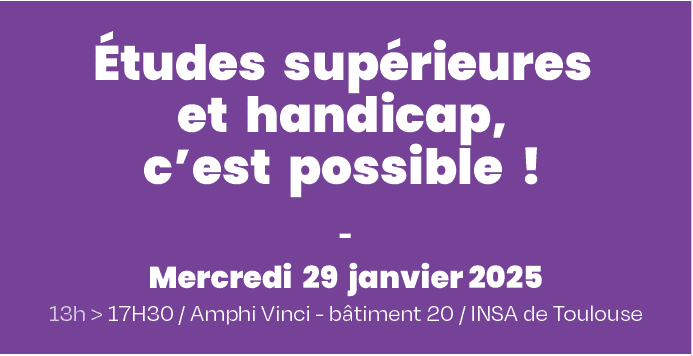 etudes superieures et handicap cest possible 2025
