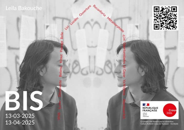 Affiche Expo BIS Leila Bakouche