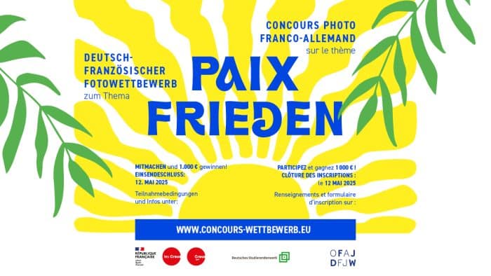Le concours de photographie franco-allemand est ouvert ! 1 FriedenPaix XInstreambild 1200x675