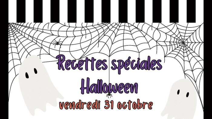 Actu menu Halloween