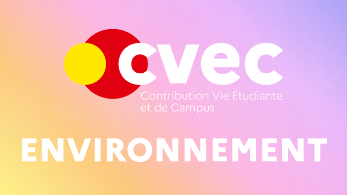 La CVEC pour des projets en faveur de l'environnement 1 Actu CVEC envt