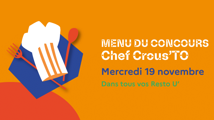 Actu menuChefCrousTO