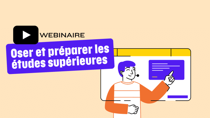 Webinaire « Oser et préparer les études supérieures » 1 ACTU webinaire etudes sup
