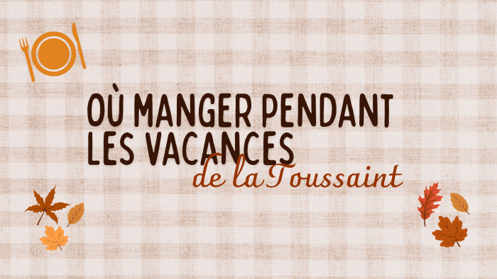 Actu resto vacances automne 26